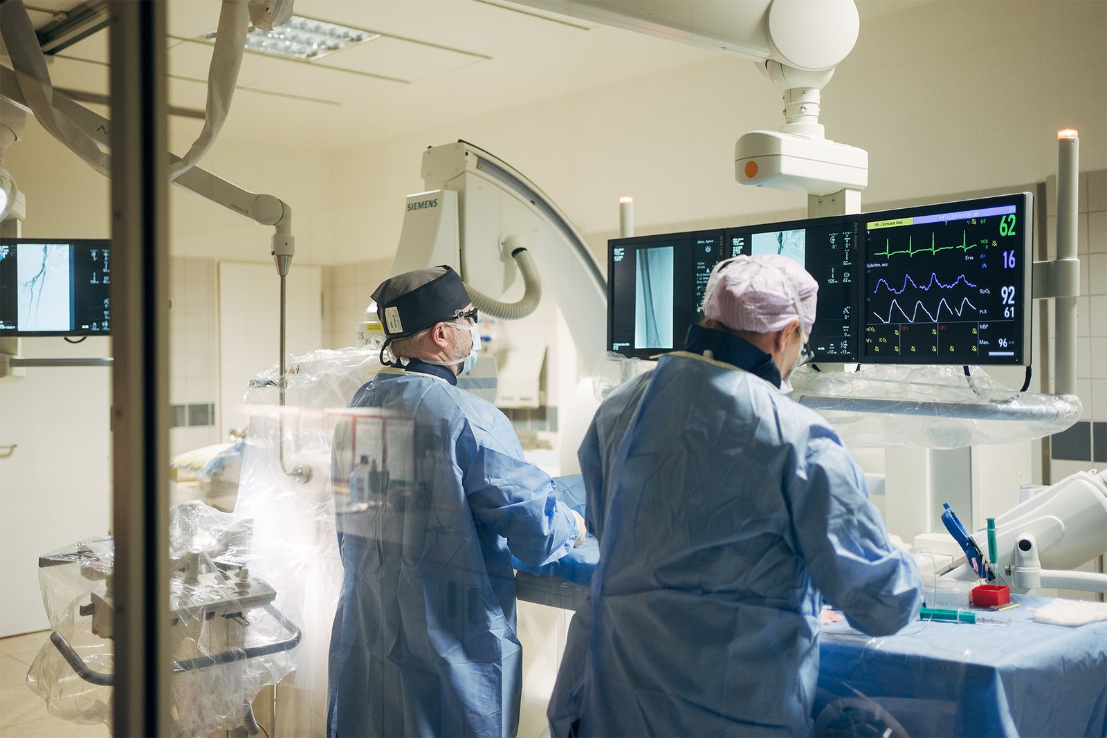 Gefäßdiagnostik in der Angiologie des Alexianer St. Gertrauden-Krankenhauses Berlin