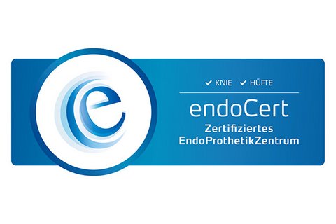 endoCert-Zertifikat für das zertifizierte EndoProthetikZentrum Knie und Hüfte im Alexianer St. Gertrauden-Krankenhaus Berlin