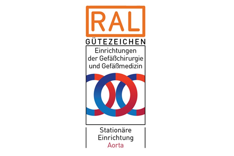 RAL-Gütezeichen für Gefäßchirurgie und Gefäßmedizin als stationäre Einrichtung für die Aorta im Alexianer St. Gertrauden-Krankenhaus Berlin