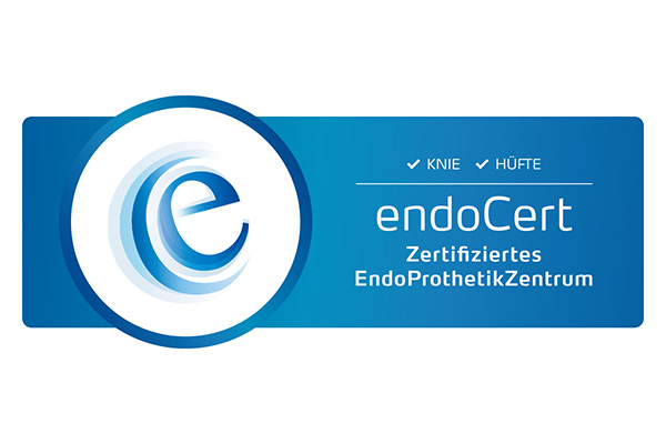 endoCert-Zertifikat für das zertifizierte EndoProthetikZentrum Knie und Hüfte im Alexianer St. Gertrauden-Krankenhaus Berlin
